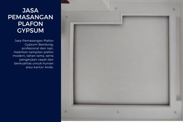 Jasa Pasang Plafon Gypsum