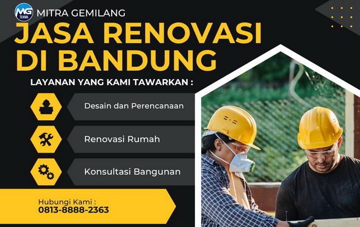 Jasa Renovasi Bangunan Rumah Bandung