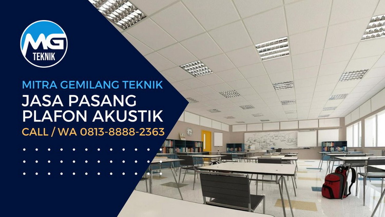 pasang plafon akustik bandung