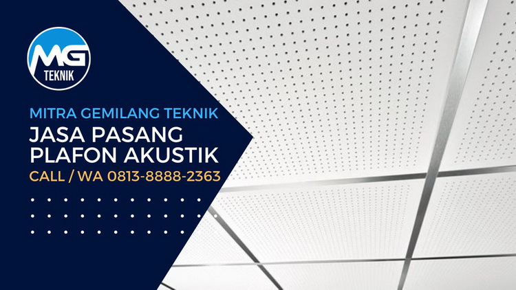 Jasa Pasang Plafon Akustik